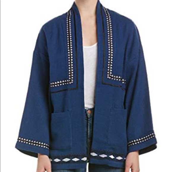 Dolce Vita Sweaters - Dolce Vita Blue Chambray Cardigan